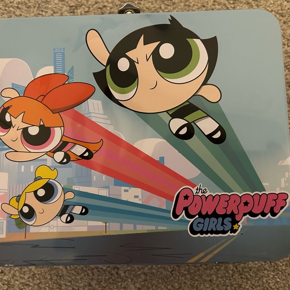 Powerpuff Girls Other - Y2K Powerpuff Girls Metal Lunch Box